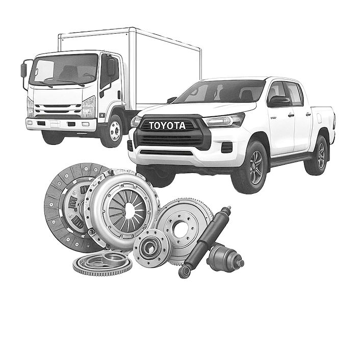 Truck and pickup spare parts