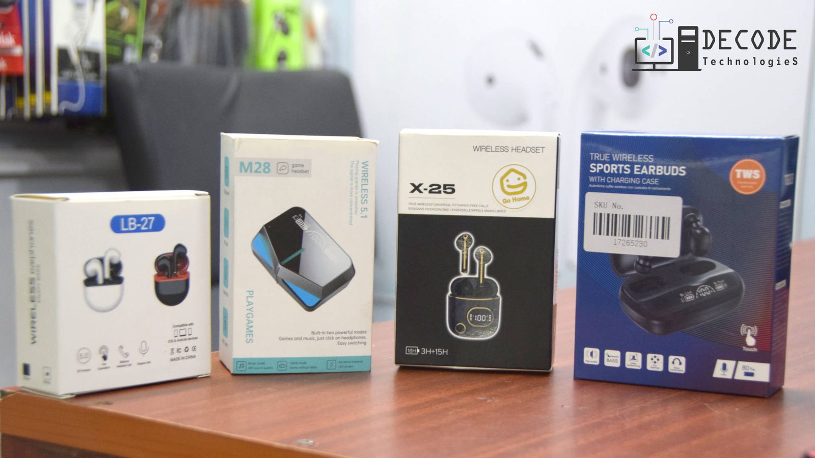 Decode Technologies retail shop