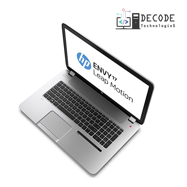 HP ENVY laptop at DECODE